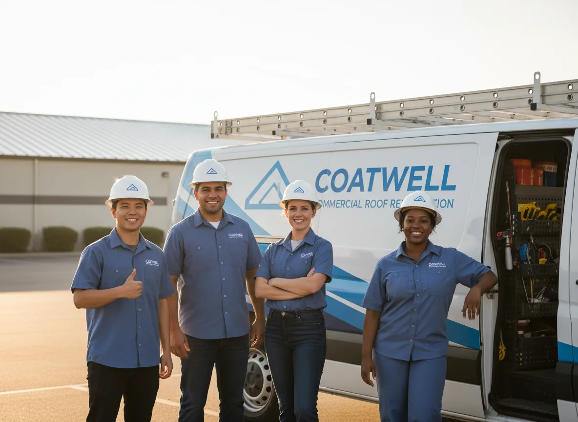 Commercial roof coating company in Newfields, NH